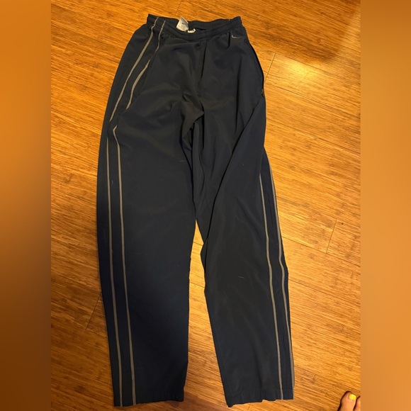 Nike Other - Nike Men's Black Jogger/ track pants  with Gray Stripes